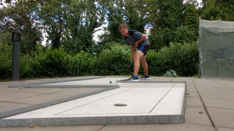 Miniaturgolf Bahn "Blitz"